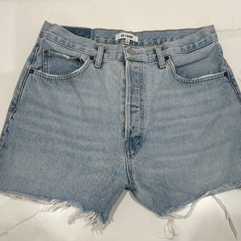 RE-DONE 50S CUT OFF SHORTS
